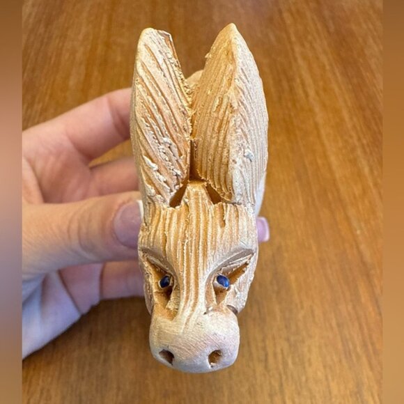 Artesania Rinconada Handmade Uruguayan Pottery Donkey Burro - Picture 2 of 8